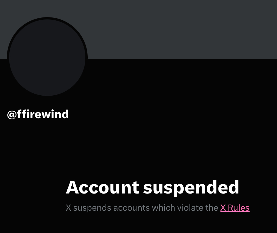 kat firewind bytes if he was unsuspended tweet media