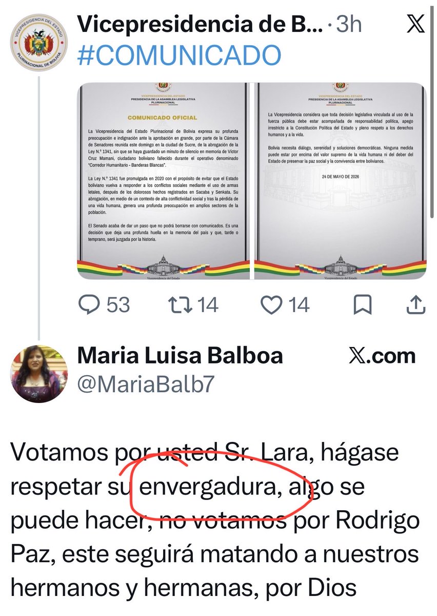 Carolina Quiroga tweet media