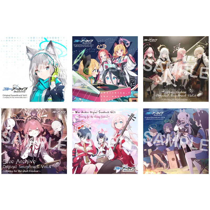 ブルーアーカイブ サウンドトラックVol.1~6 特典未開封コード未使用 Yostar情報局 on X: 