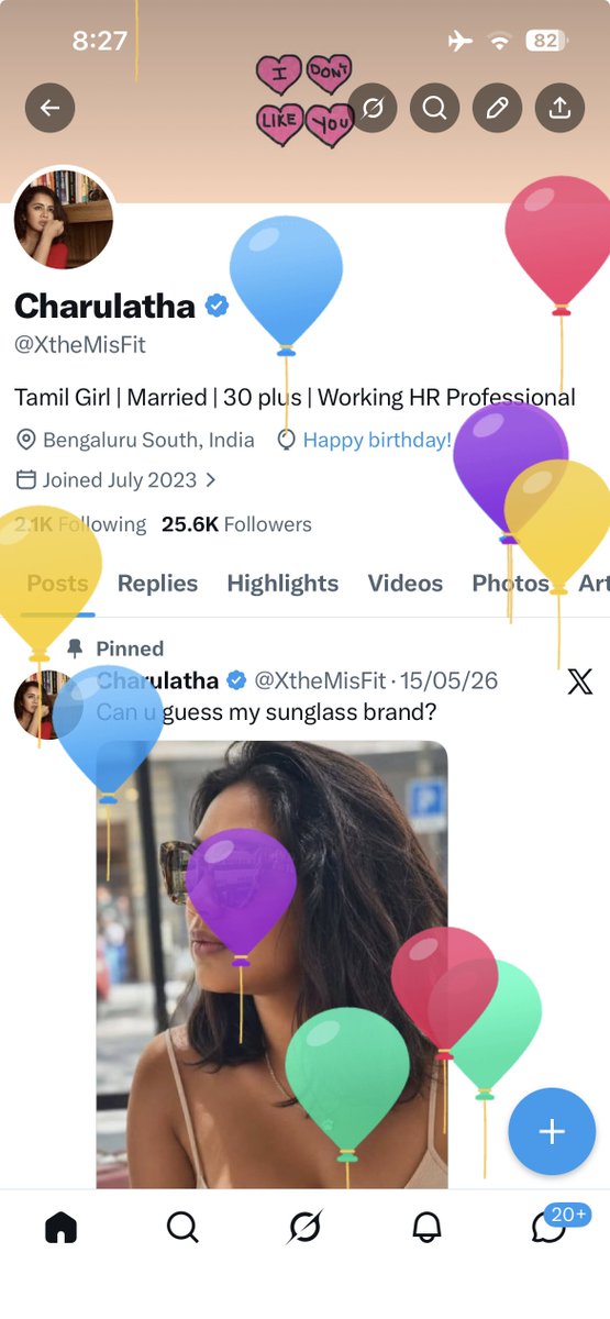 Charulatha tweet media
