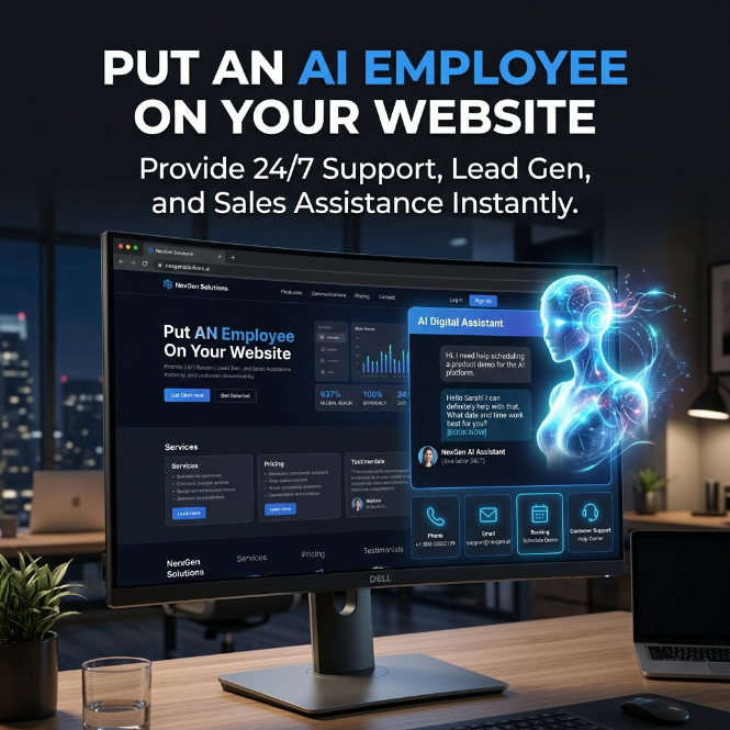 WebsiteVoiceAI's tweet photo. Most business websites are silent.

That is a problem.

Silver Speak Engine puts an AI employee on your website that can talk to visitors, answer questions, explain services, and capture leads 24/7.

Your website should sell while you sleep.

Demo:
👉 https://t.co/SYfpluUvYq https://t.co/d3A8pUjvhZ