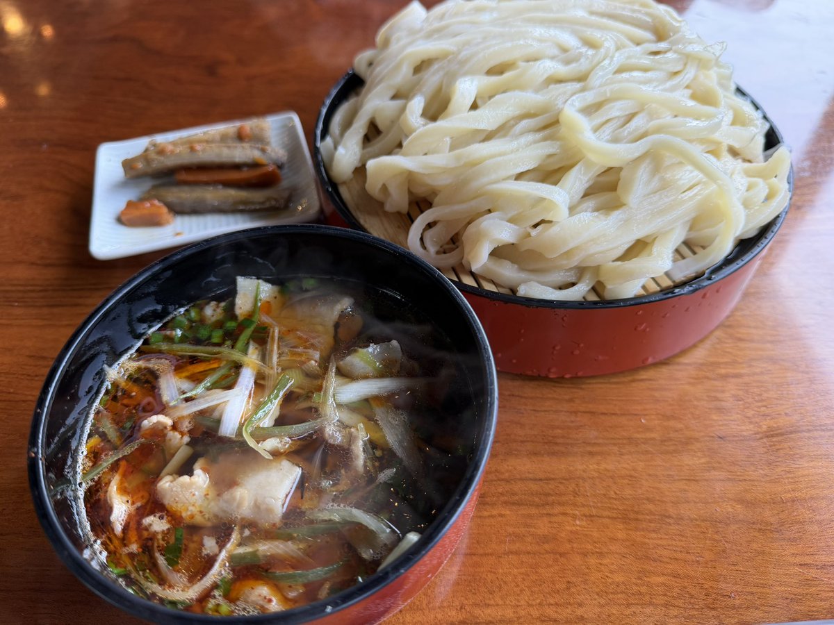GunmaFD119's tweet photo. 熊谷の田舎っぺうどん
コシがあってすごい https://t.co/nSTHOBbl9O