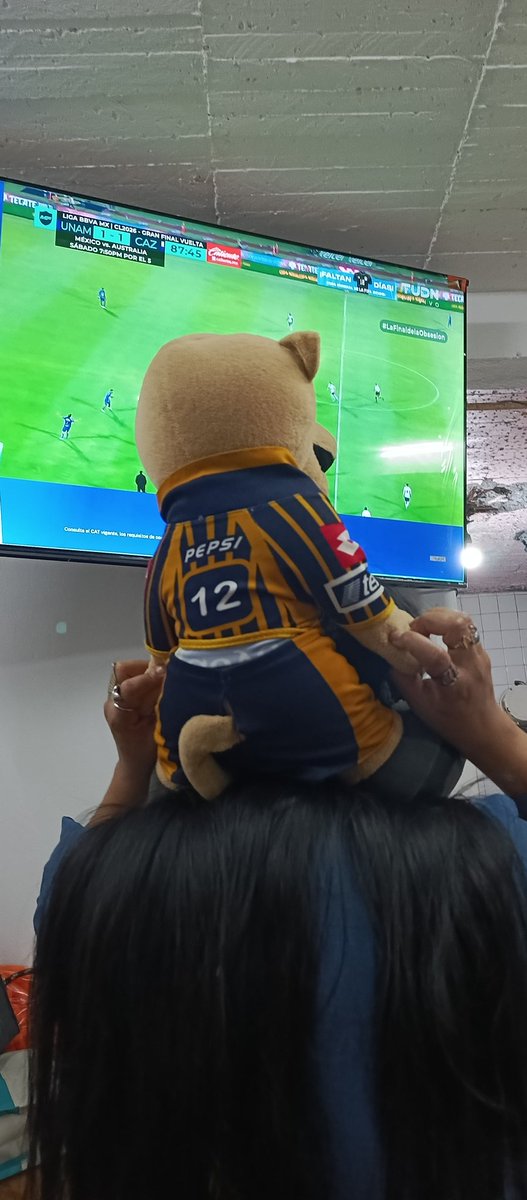 ThessaMarKitos's tweet photo. #LaFinalDeLaAfición 
#LaFinalDeLaAfición 
Goyo en primera fila apoyando https://t.co/35clLDFP1V