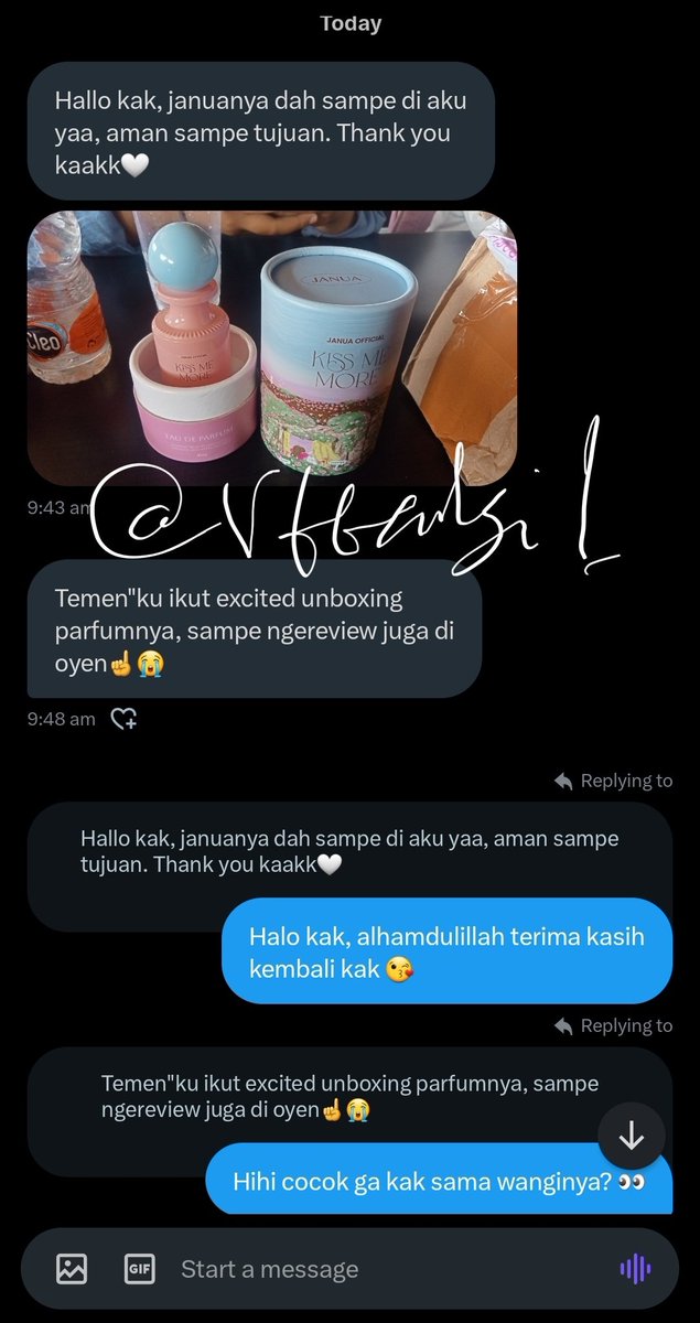 MENTION after DM. tweet media