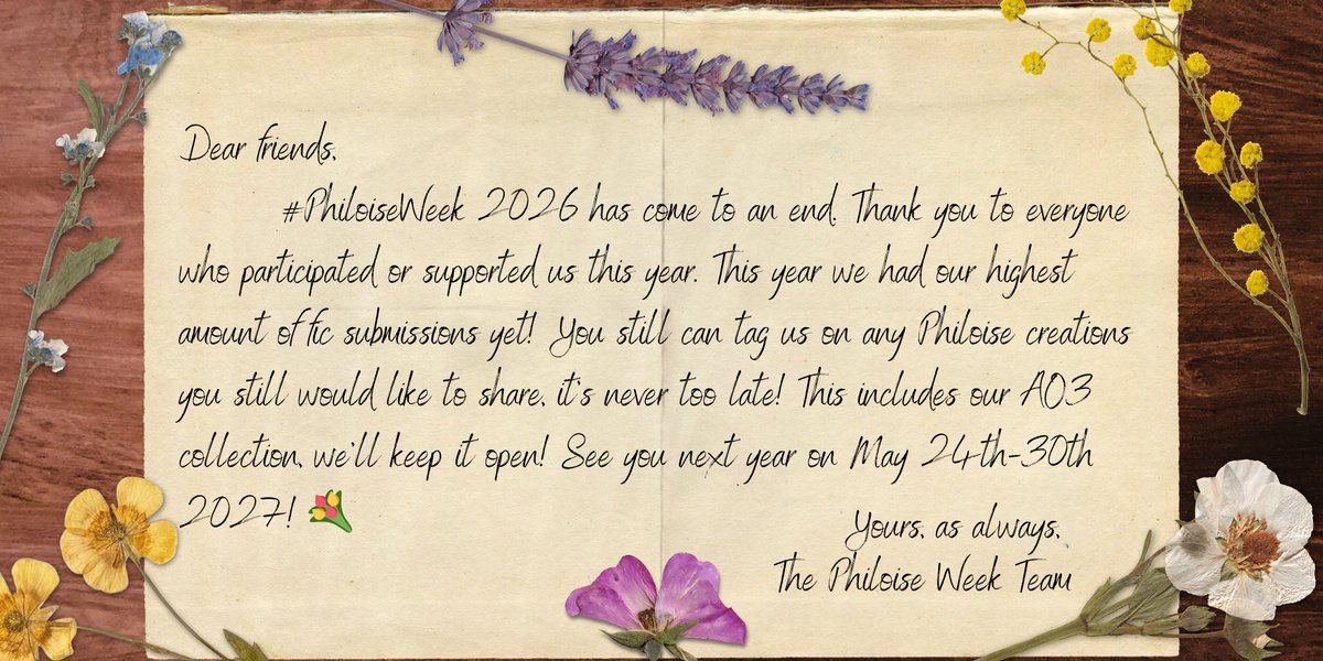 Phillip & Eloise Week 💌 tweet media