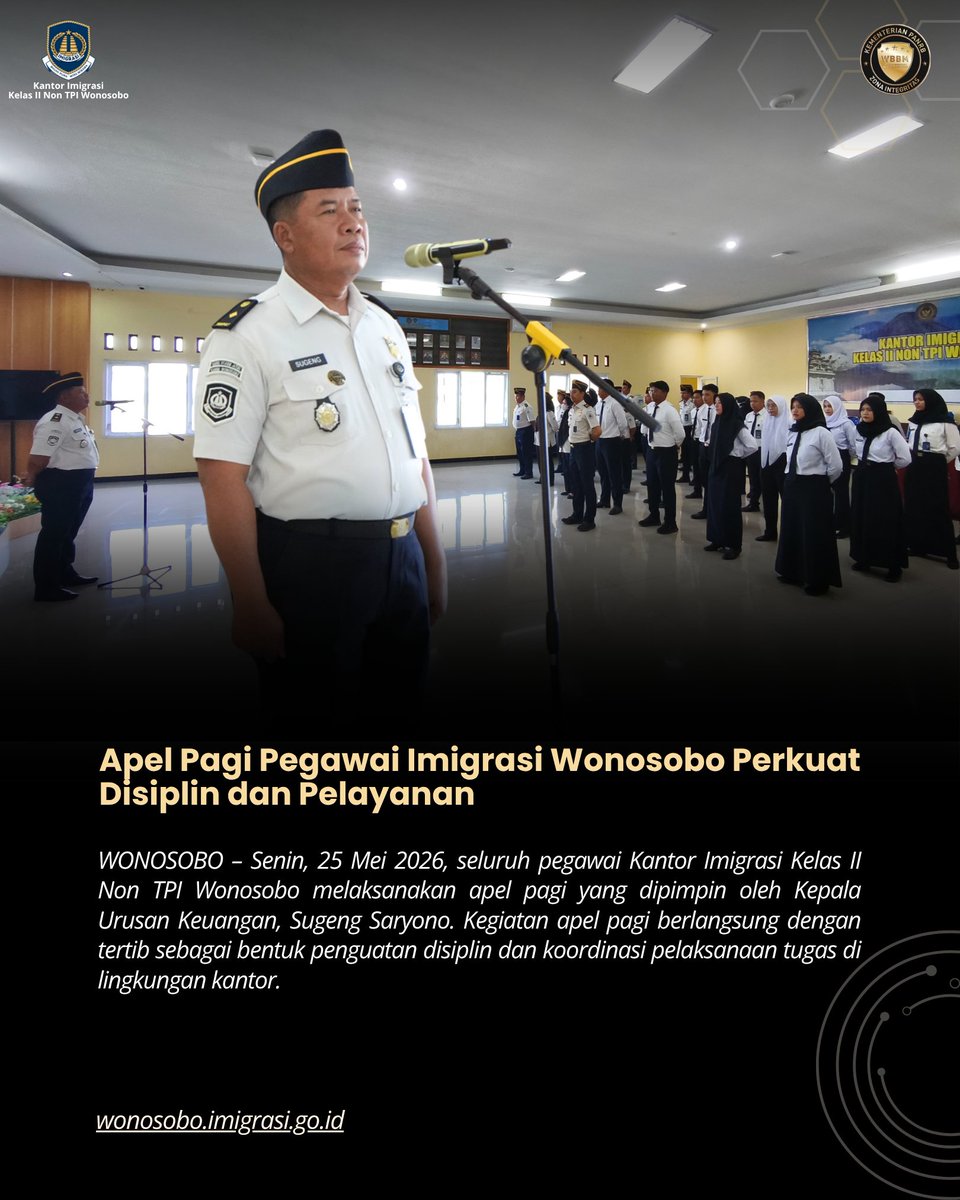 Kantor Imigrasi Kelas II Non TPI Wonosobo tweet media