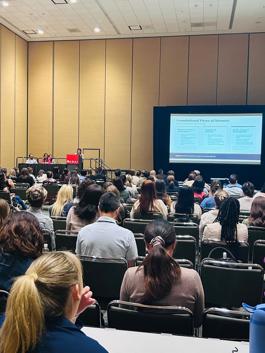 ABAsapporo's tweet photo. "The Intersection of Memory, Problem-Solving, and Verbal Behavior in the Autism Spectrum Disorder"panel discussion with Lina Slim, Judah Axe, and Mei-Hua Li was an incredibly rich discussion ✨thanks for allowing me to be part of this game-changing talk event ❤️

リナ・スリム、ジュダ・アックス、メイ・ファ・リーの各氏によるパネルディスカッション「自閉症スペクトラム障害における記憶・問題解決・言語行動の交点」は、実に内容の濃い議論となりました✨ この、まさに「常識を覆す」ような画期的なトークイベントに参加させていただき、心より感謝いたします❤️

#abai
#vb
#linguistics