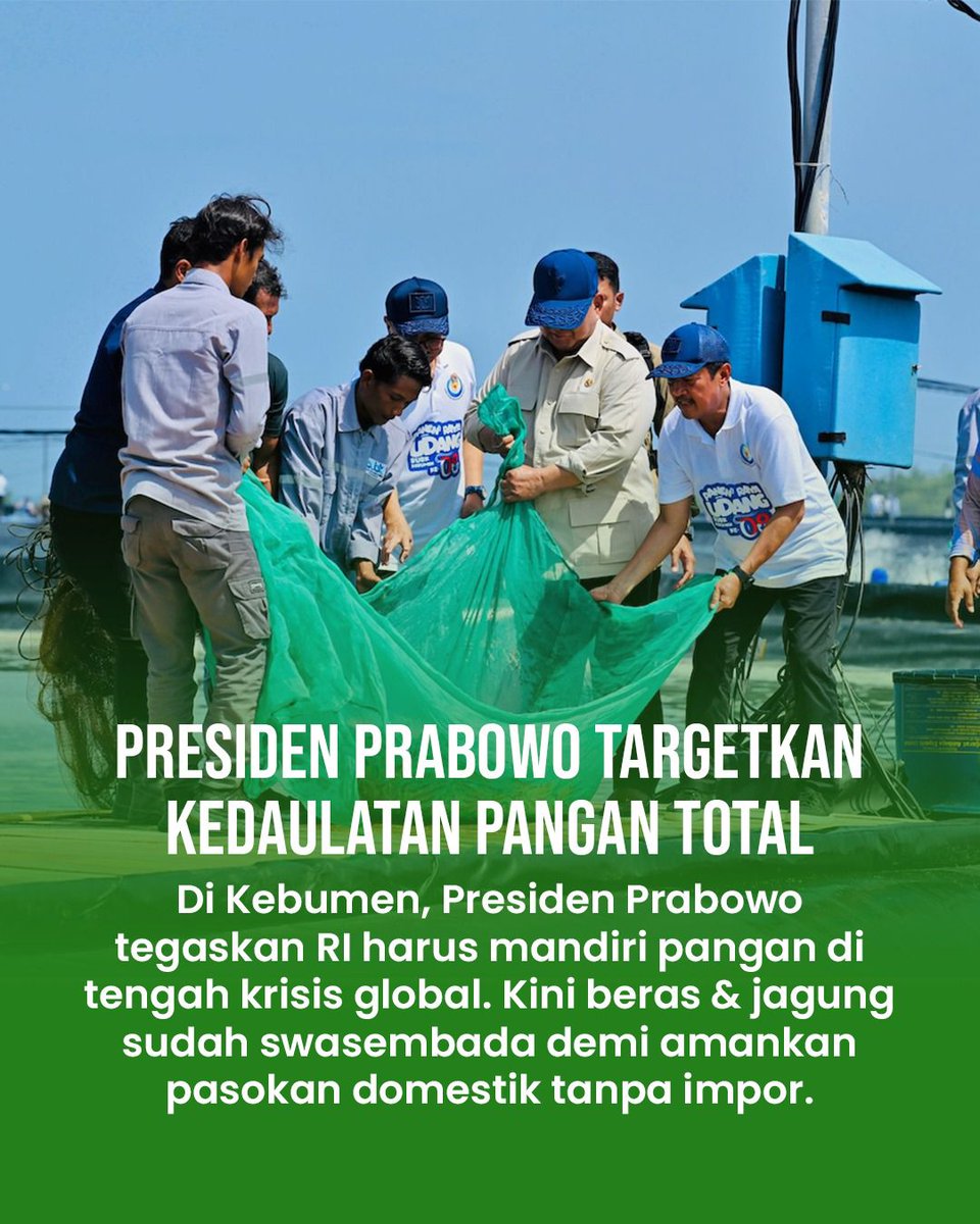 ww0892's tweet photo. Di tengah kondisi global sekarang, swasembada pangan memang penting banget buat masa depan negara. #KedaulatanPanganIndonesia
Hentikan Kebocoran Kekayaan Negara https://t.co/2hWyZMFCq3
