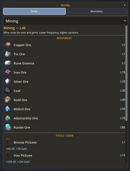 RuneClick's tweet photo. RuneClick v2.0.2 is live

In-game Skills and Monsters guide, loadout hotkeys, equipment panel redesign, combo-text upgrade, balance fixes.

Patch notes: https://t.co/O3RS7lSy0z

#gamedev #indiegame #solodev