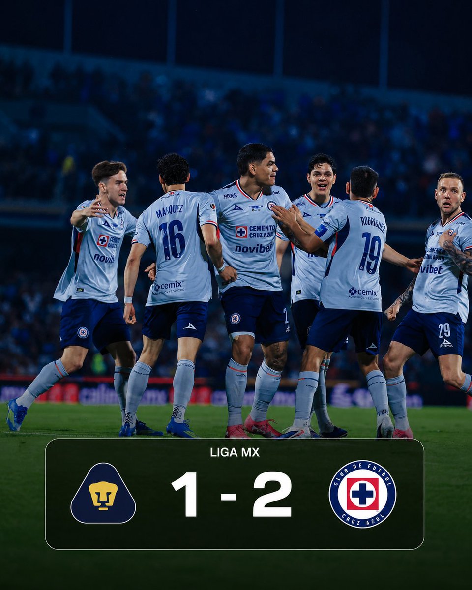 armexmx's tweet photo. Cruz Azul campeón: orden, carácter y jerarquía para cerrar una noche inolvidable. La Máquina fue más sólida en el momento grande y se queda con el título de Liga MX. 💙⚽️ #CruzAzul #LigaMX #Campeón #LaMáquina https://t.co/LeflNiT6kv