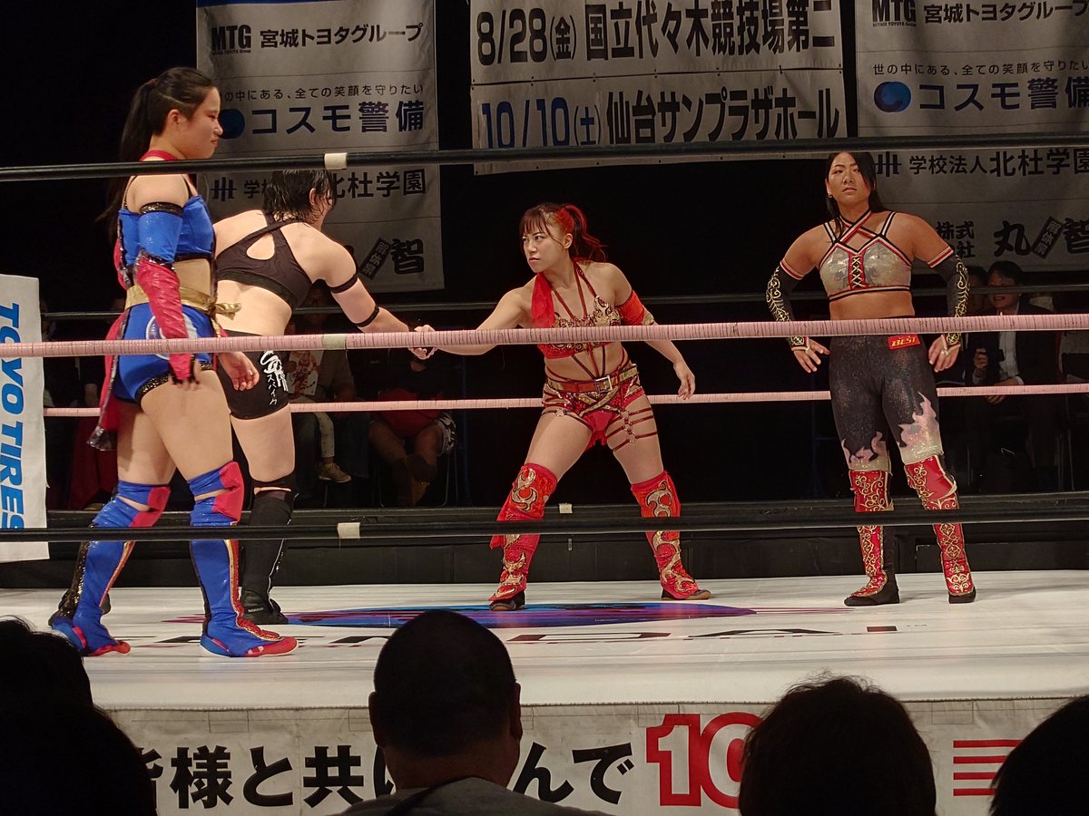 a_gato302's tweet photo. 2026.5.22 仙女　仙台PIT
スパイク・ニシムラ&amp;鈴木ユラ組

これって結構良いタッグなんじゃないかな？

#SENJO
#スパイク・ニシムラ 
#鈴木ユラ https://t.co/1ofxYsCKmc