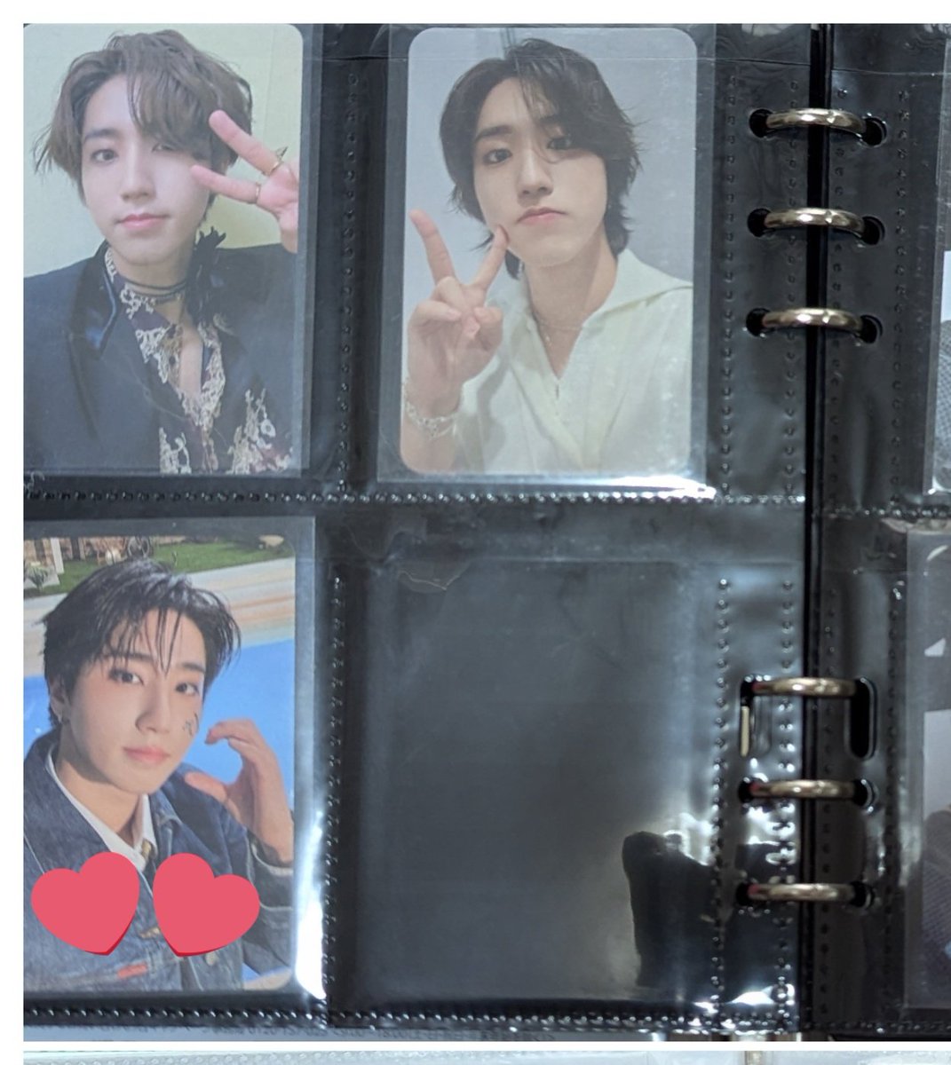 88FEARNOT_0502's tweet photo. @Han_Jisung1230 お返事いただきありがとうございます🙇🏻‍♀️  お求めのカードを探したところこちらしか残ってなかったので、こちらの♡同士でも良ければ交換可能です。
難しければお断りいただいて構いません🙇🏻‍♀️ よろしくお願いいたします🙇🏻‍♀️ https://t.co/uk0eM9r6GY