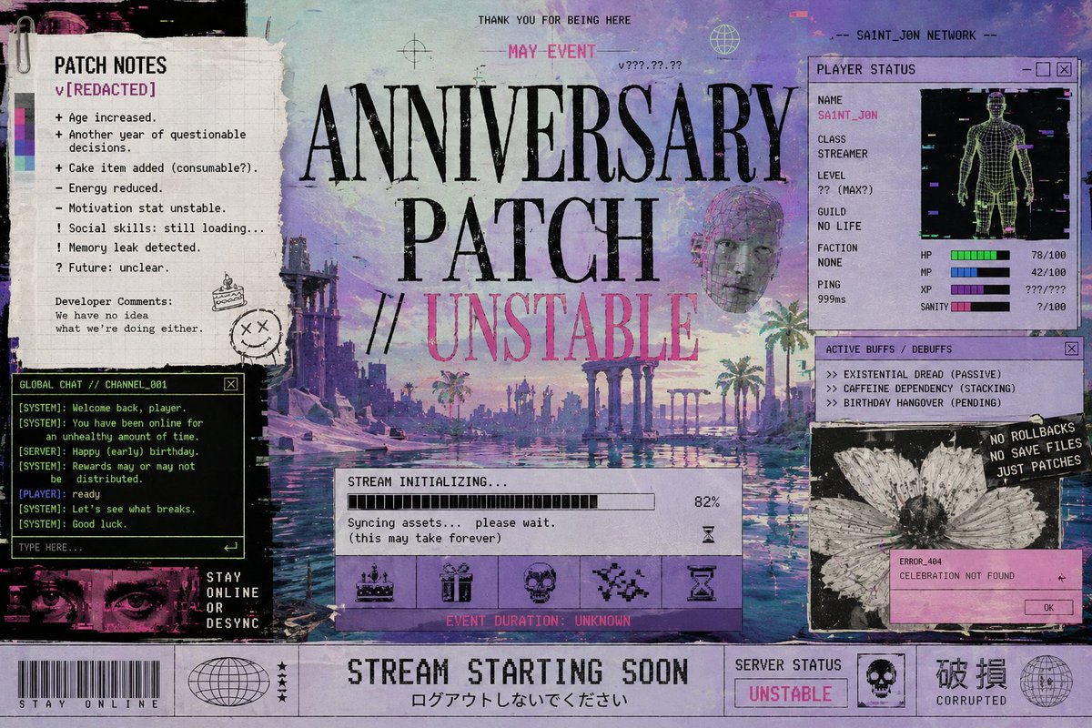 Sa1nt_J0n_vonWolf | 【MUSTARD NETWORK】 LIVE STREAMS tweet media