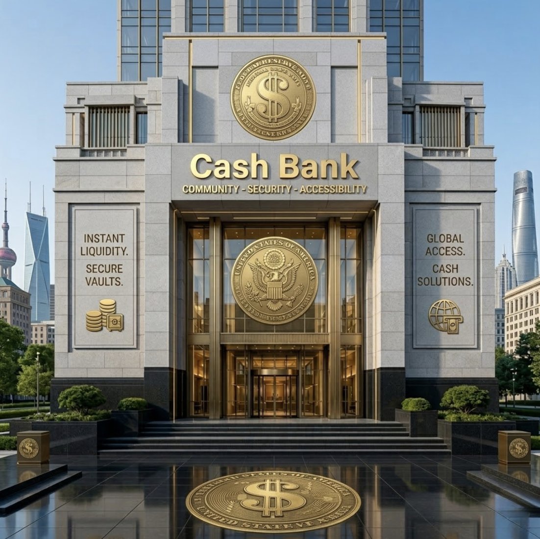 leechase99's tweet photo. $STAKE did crazy volume, but at the end of the day, this space is all about community. The treasury should actually belong to the people holding the bags. Enter Cash Bank ($CASHBANK). You hold the token, you literally own the bank.

I set up a governance structure where the community votes on the treasury output, running on rapid 5-MINUTE epochs.

https://t.co/62yMKgvWIK

No central authority. Just pure decentralized consensus. If nobody votes? The system is hardcoded to default to an automatic airdrop to all holders.