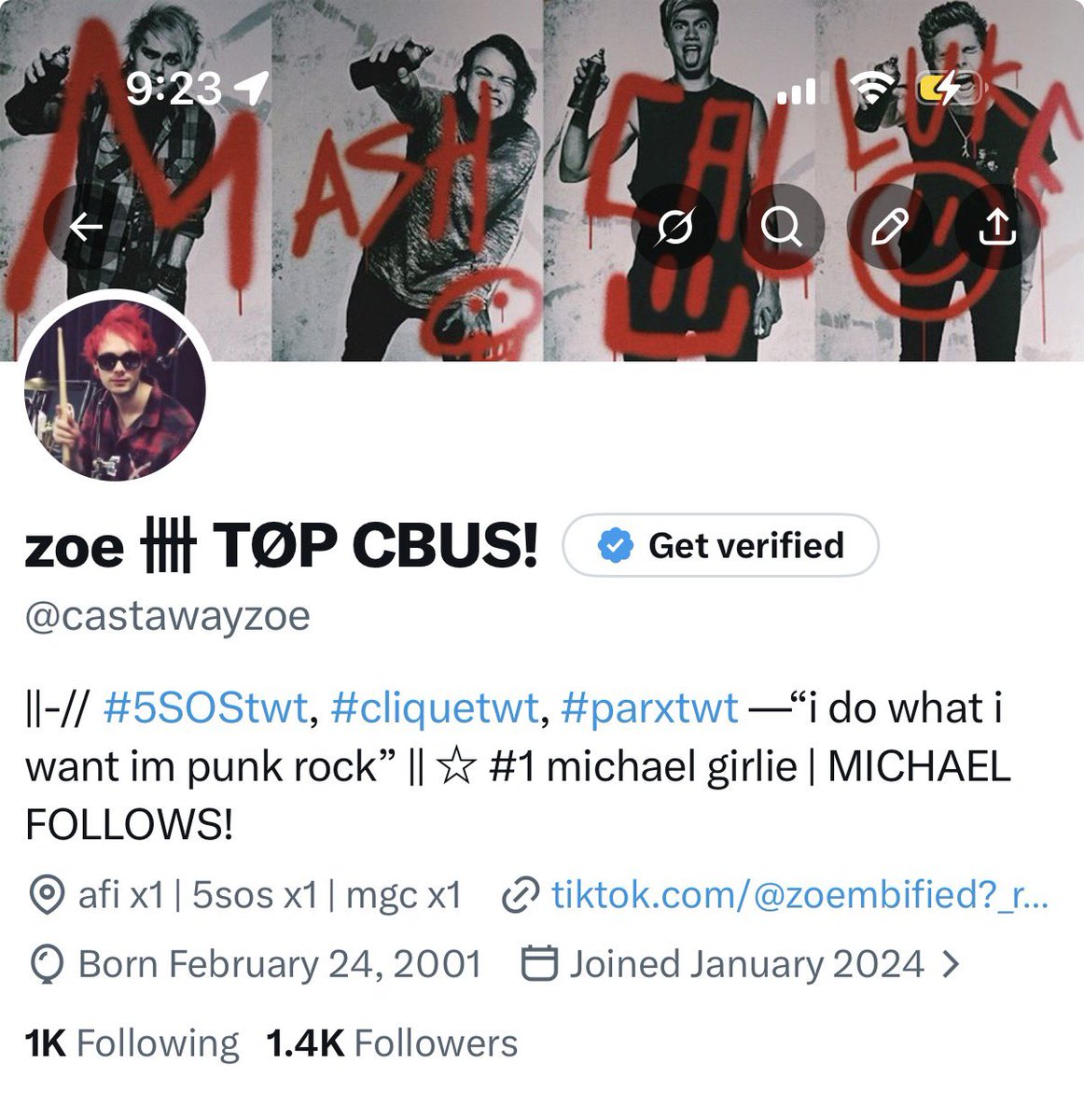 zoe 卌 TØP CBUS! tweet media