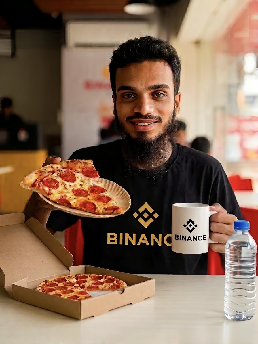Si37262's tweet photo. @binance #BinancePizza   
 @binance
Pizza and Binance both are my favorite. ❤️ https://t.co/pmnB5cQHQu