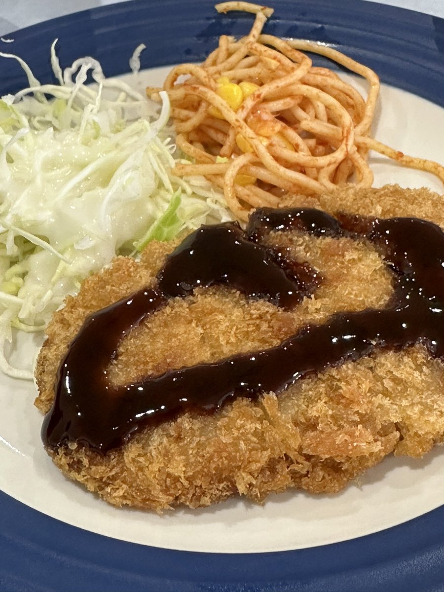 社食のAセット とんかつ #LunchDailySelection #A_Set