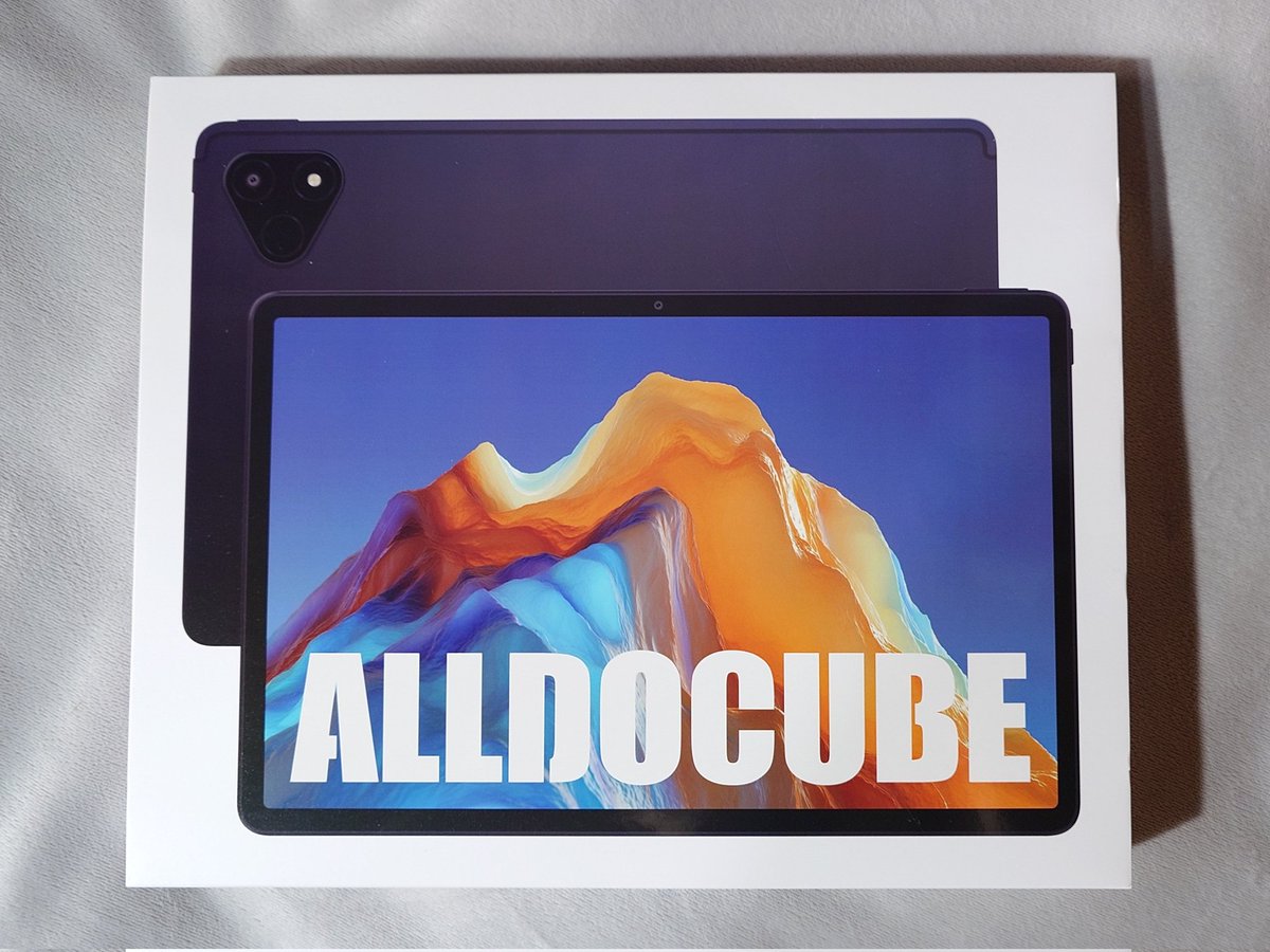 kazuworker's tweet photo. AlldocubeJapan様からiPlay 70E(2026)が届きました！
動画視聴や電子書籍を読むのに最適な１台だと思います！
ナビとしても十分使えます！
普段使いに最適なタブレットです！👍
素晴らしいタブレットをプレゼントしていただき、ありがとうございました！
大切にします！
@AlldocubeJapan
@alldocube https://t.co/8PKuQB2gl2