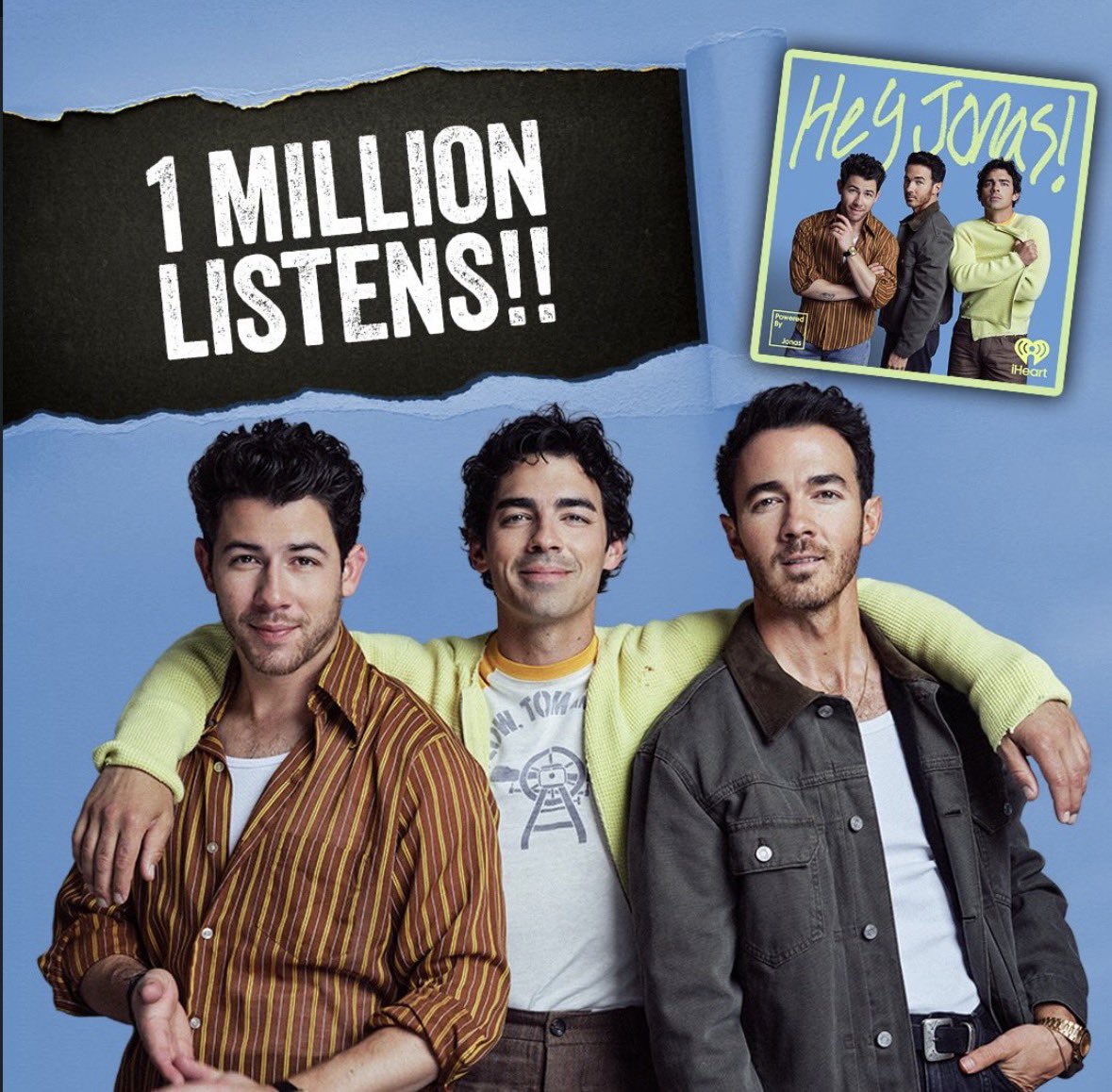 Hey Jonas Podcast tweet media