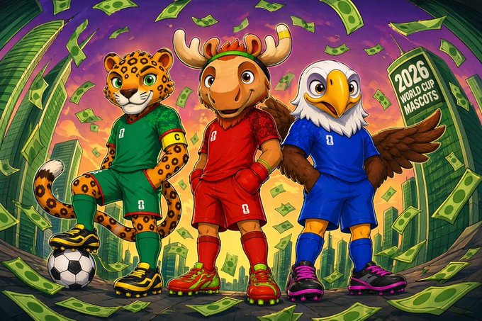 World Cup Mascots tweet media