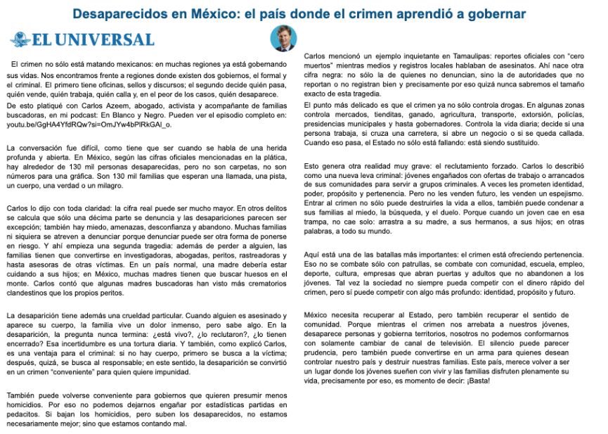 Enrique de la Madrid tweet media