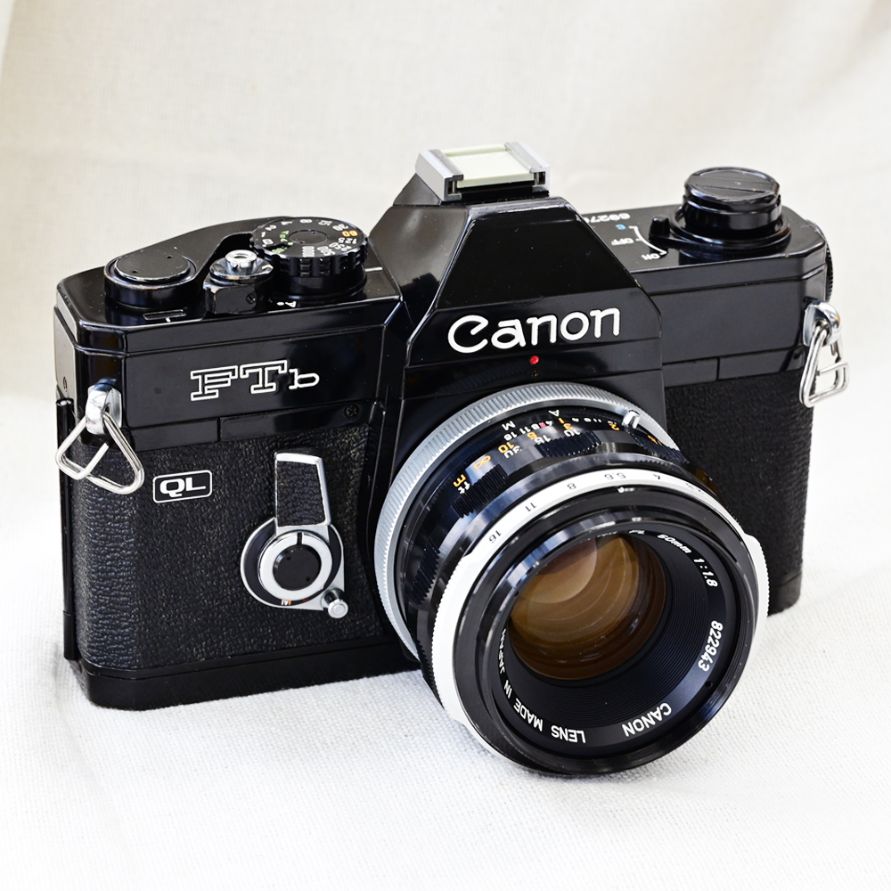 Canon FTb(黒) + FL50mm F1.8 [ボディ＆レンズ整備済] ￥48,000- by