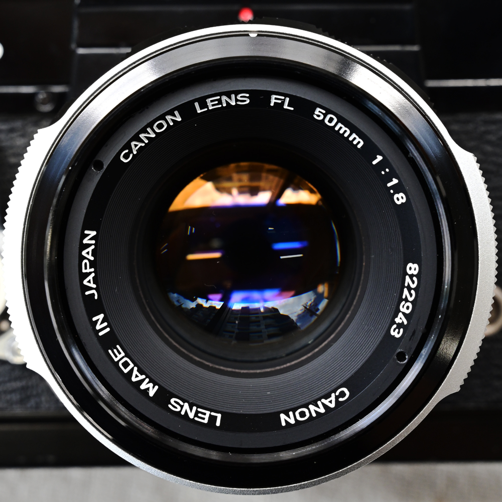 Canon FTb(黒) + FL50mm F1.8 [ボディ＆レンズ整備済] ￥48,000- by