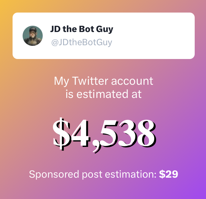 JD the Bot Guy tweet media