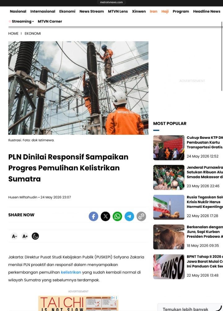 DiandraOla's tweet photo. Alhamdulillah, PLN cukup transparan soal proses pemulihan kemarin, jadi masyarakat bisa ngerti kalau penanganannya memang sedang dilakukan bertahap https://t.co/gMtB7SIJdv