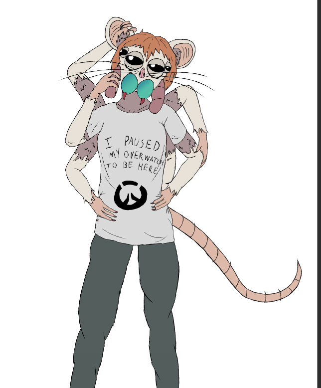 BannVer01a's tweet photo. More silly jumping spider rat lady doodles :D https://t.co/QBAocAV3W9
