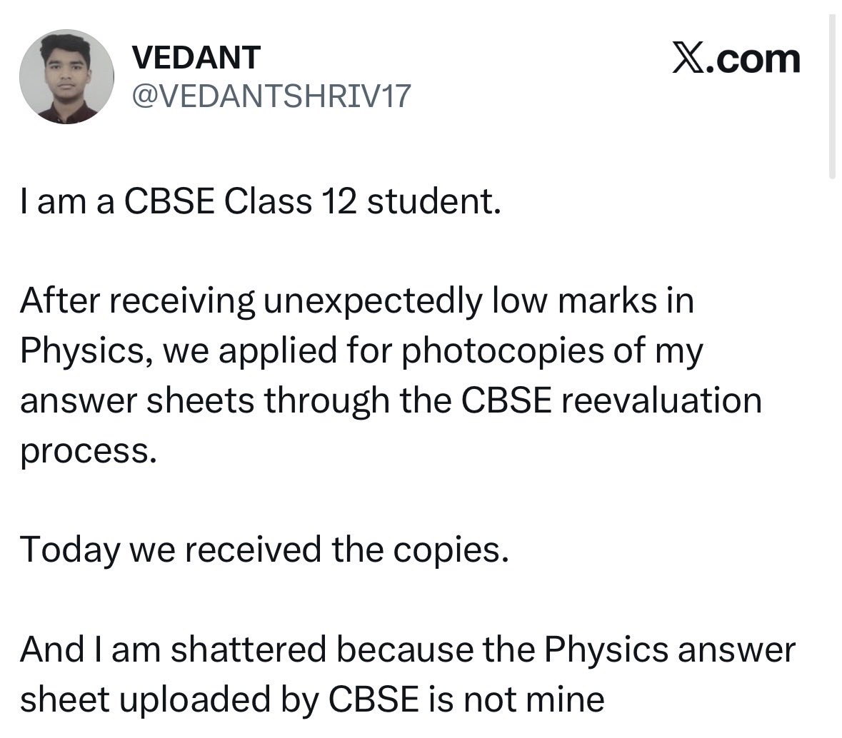 CJP_2029f2's tweet photo. Our education minister refuses to accept the rot. To appoint the expertise of IIT and still no relief for students? We have in the history of this country the most incompetent education minister and thats been a tradition over the last 12 years. And zero accountability.

Shame on you