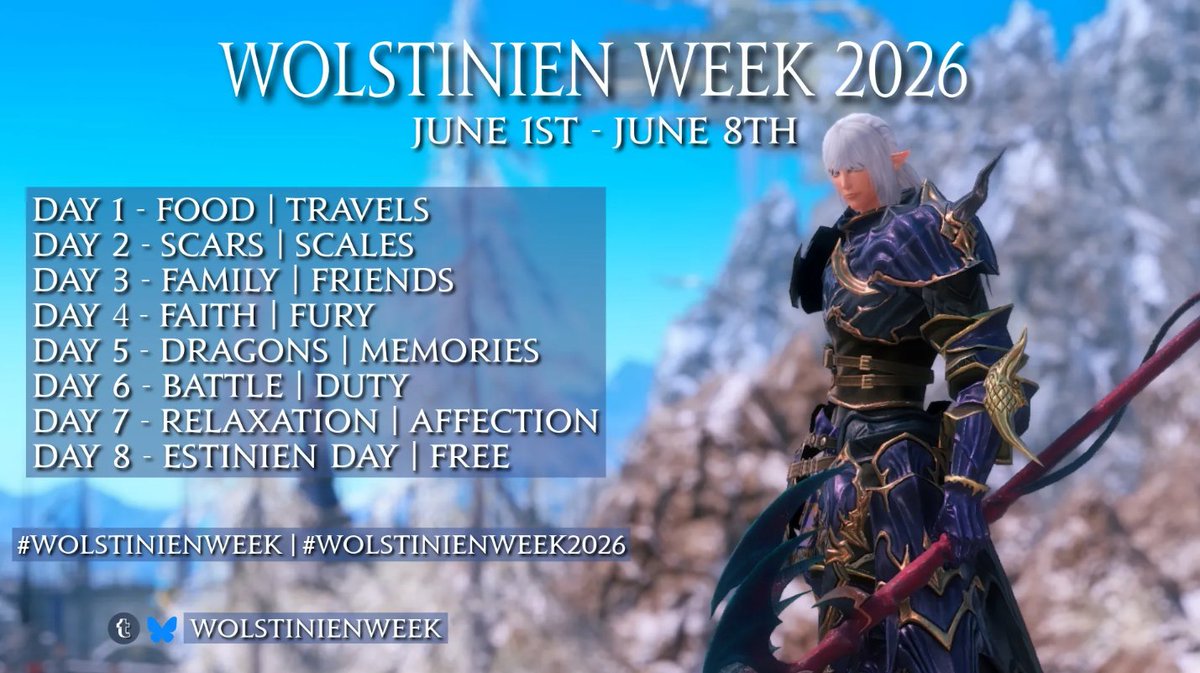 hazellan_'s tweet photo. I just discovered we have an Wolstinien week... Do you think I will participate?
• Yes ✅️
• Of course ✅️
Wait for it people! It's my time to shine ✨️
#wolstinienweek | #wolstinienweek2026 https://t.co/GDIKzqDkm3