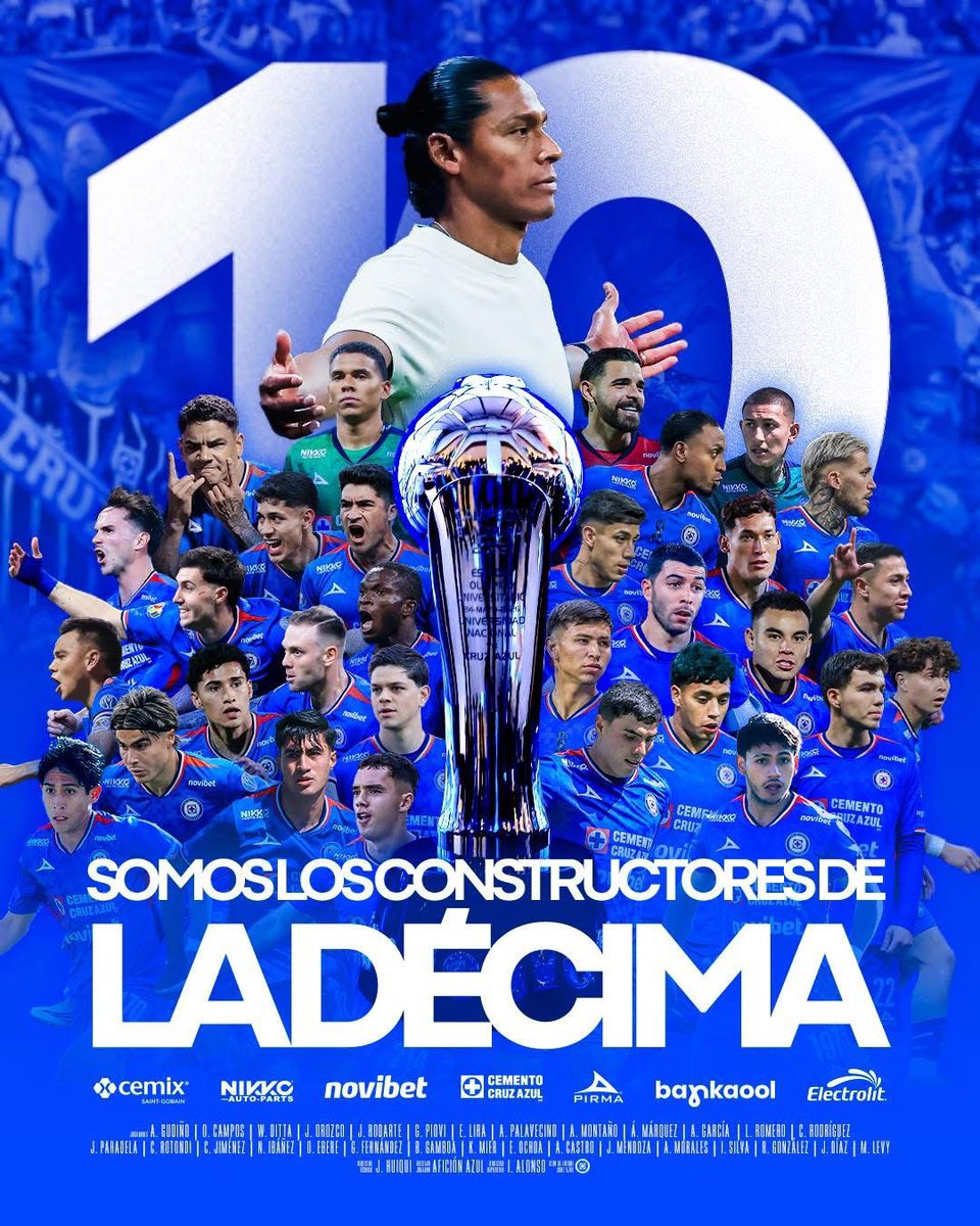 Ferchwolf's tweet photo. A huevoooo CAMPEONES @CruzAzul https://t.co/lFjUrhlBUI