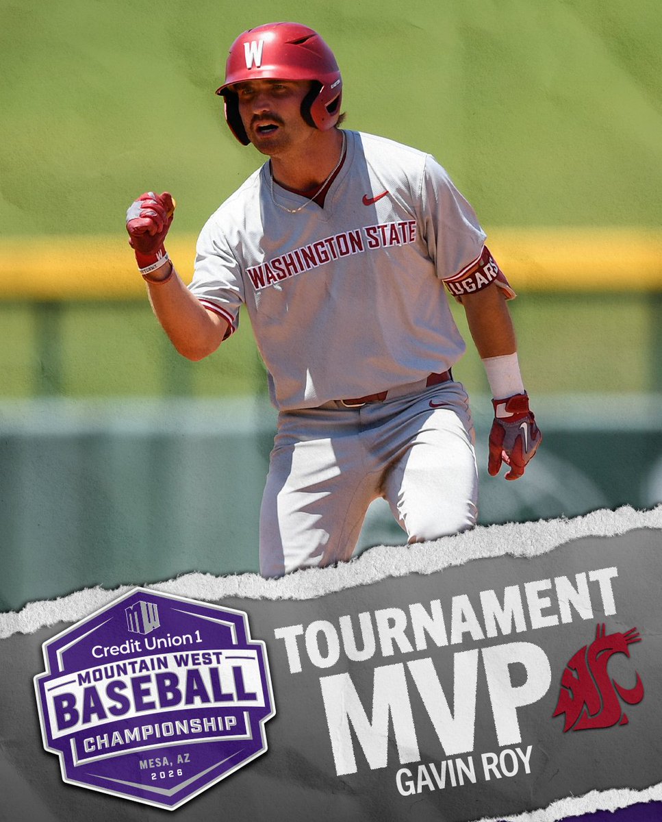 MountainWest's tweet photo. 𝙏𝙤𝙪𝙧𝙣𝙖𝙢𝙚𝙣𝙩 𝙈𝙑𝙋 💪

Gavin Roy ➡️ Washington State https://t.co/m9O37PwahQ