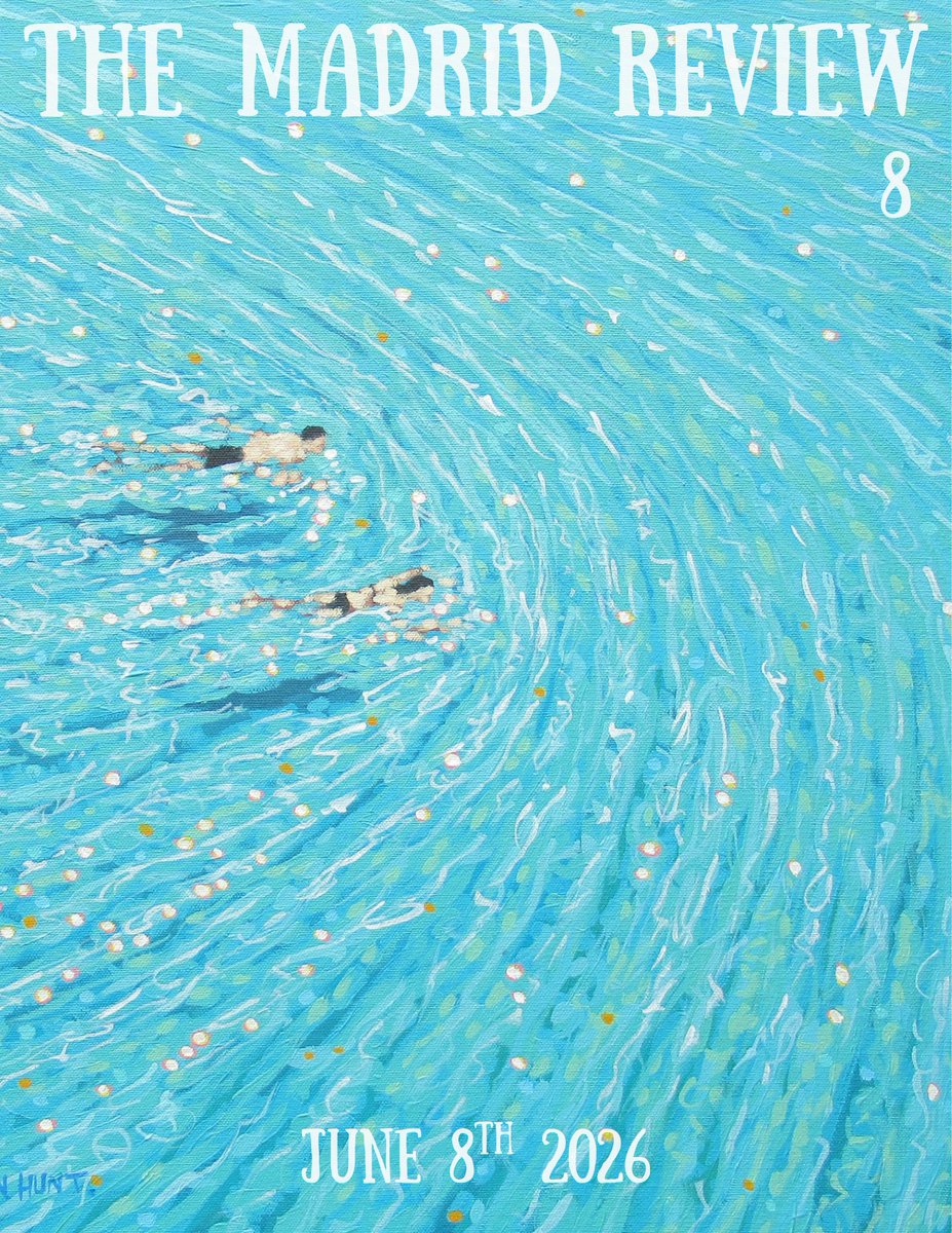 madridlitmag's tweet photo. Here’s a first look at Issue 8’s cover art by Gordon Hunt, a Cornish artist inspired by the light, sea and shifting colours of the Cornish coast. Issue 8 publishes June 8th (World Ocean Day).  @foweyartist #worldoceanday #poetry #litmag #coverreveal More details to follow #summer https://t.co/OaOmIgjEqE