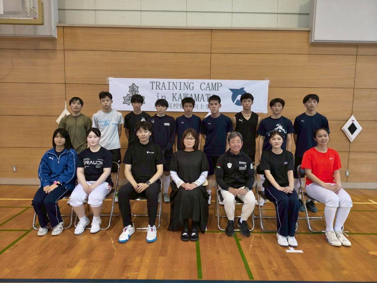 kfs_fencing's tweet photo. 【世界基準を体感した2日間】
川俣高校フェンサー向け強化キャンプ開催🤺🔥
東京五輪金メダリスト宇山賢選手が特別指導。
技術・思考・科学的アプローチで大きな気づきに。
次回6/13-14開催、申込はリンクから！

https://t.co/uXN1az3RNA https://t.co/NjCM4bqjLJ