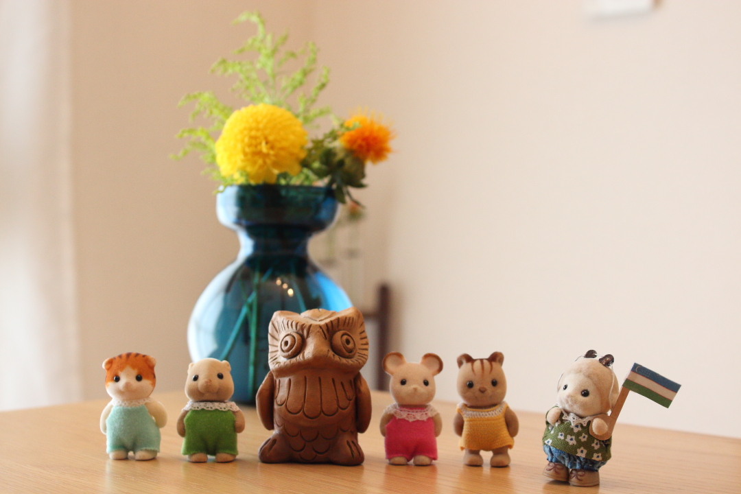 itowokapi's tweet photo. おみやげ⑤🎁🎁🎁🎁🎁

#シルバニアファミリー
#シルバニア
#SylvanianFamilies
#バニ活
#ウズベキスタン
#Oʻzbekiston
#ふくろう 
#サマルカンド https://t.co/h5iPElqtYC