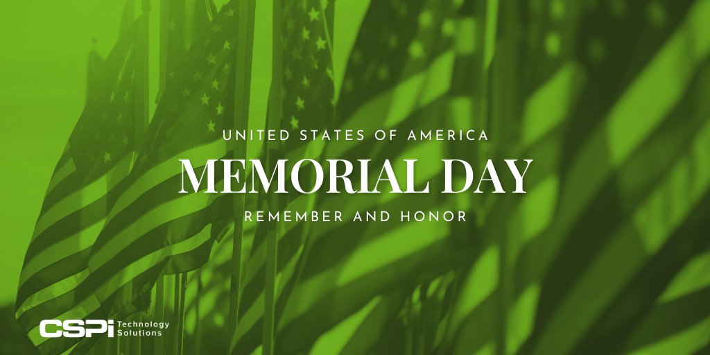ThisIsCSPi's tweet photo. Honoring those who made the ultimate sacrifice for our freedom. #MemorialDay https://t.co/x2R9bKZM7h