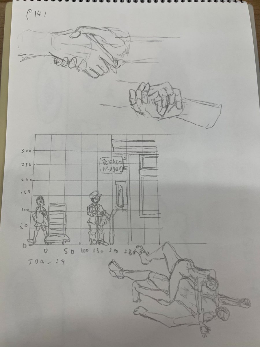 【#日々描く #絵次郎  441日目】
2025.3.9〜
・手の描き方p141
・パース塾 p90
・ポーズデッサン  
今日の練習
5分デッサン パプリカ
参考画像:
https://t.co/bAXjG9lvFa 