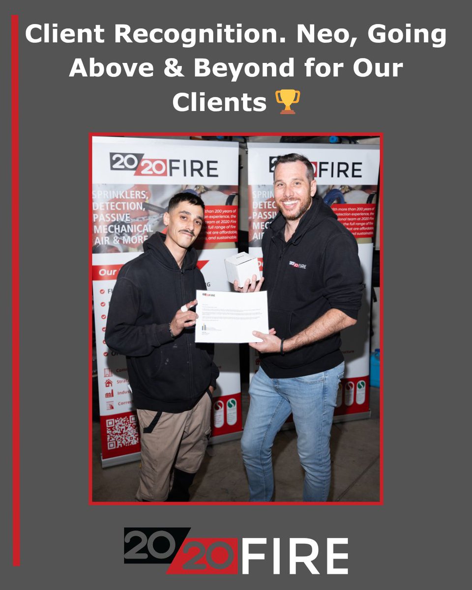 2020fire's tweet photo. When a client takes the time to write in and single out one of your team by name, that says everything. https://t.co/9o8qw8j4WD