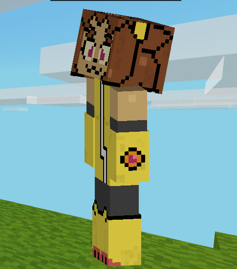 katooart's tweet photo. I made this skin for Minecraft Bedrock Kit Gameoverse

#gameoverse #Minecraft #Skin #Kit #MinecraftBedrock https://t.co/v6J7fZfTNp