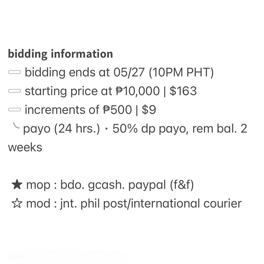 kartkookie's tweet photo. [HELP RT]
◜ 🛒. . . wts lfb bns ph .ᐟ #kartkookiewts

☆ bidding : hyunjin noeasy subk pob (red lights)

𓏔 see info below
🌐 shipping worldwide

🗯️ ( dm to bid )

𝓽. stray kids 스트레이 키즈 skz my ina sg thai pasarskz ตลาดนัดเด็กหลง ตลาดนัดskz 양도 pob sale red lights https://t.co/nRMczFH6ky
