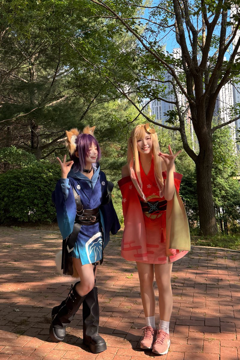 gamja_mukja's tweet photo. #超かぐや姫

『ハッピーエンドまで彩葉も連れてく！一緒に！』

🦊 @gamja_mukja 
🌙🐇 @sook_5700 https://t.co/xyytFNsqEz