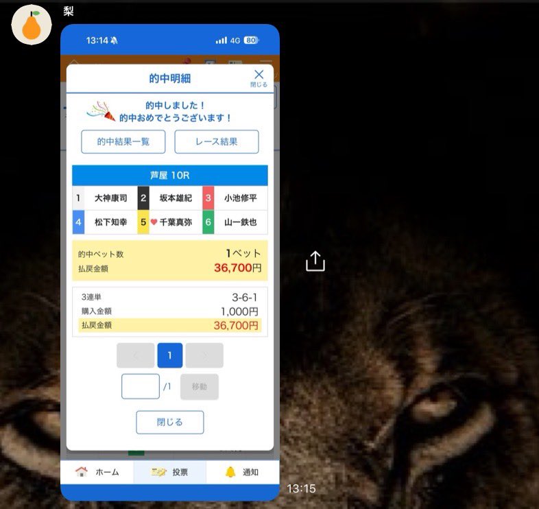 KING👑プロ競艇予想※無料予想はオプチャから tweet media