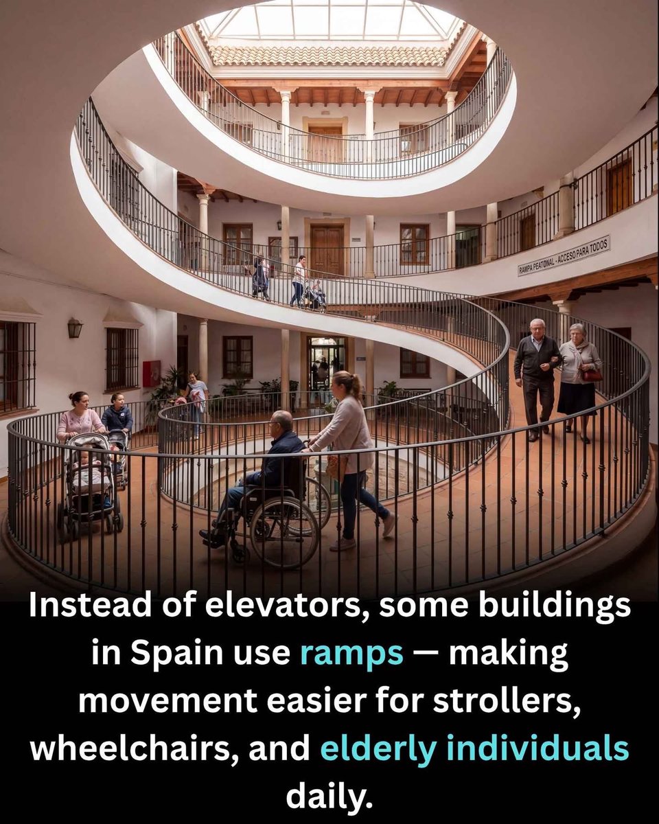 CySustTourism's tweet photo. The design is practical because ramps keep access continuous. Even during power cuts, busy hours, or elevator maintenance, people can still move safely &amp; independently. Gentle slopes also make public spaces feel more welcoming.
#AccessibleDesign #InclusiveCities #UrbanLiving https://t.co/DkDH7fZUo7