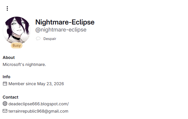 N45HTOfficial's tweet photo. 🚨💥 A security researcher known as “Nightmare-Eclipse” claims their GitHub account was suspended and removed after publishing zero-day PoCs affecting Microsoft products. https://t.co/uCq8KDhFIE