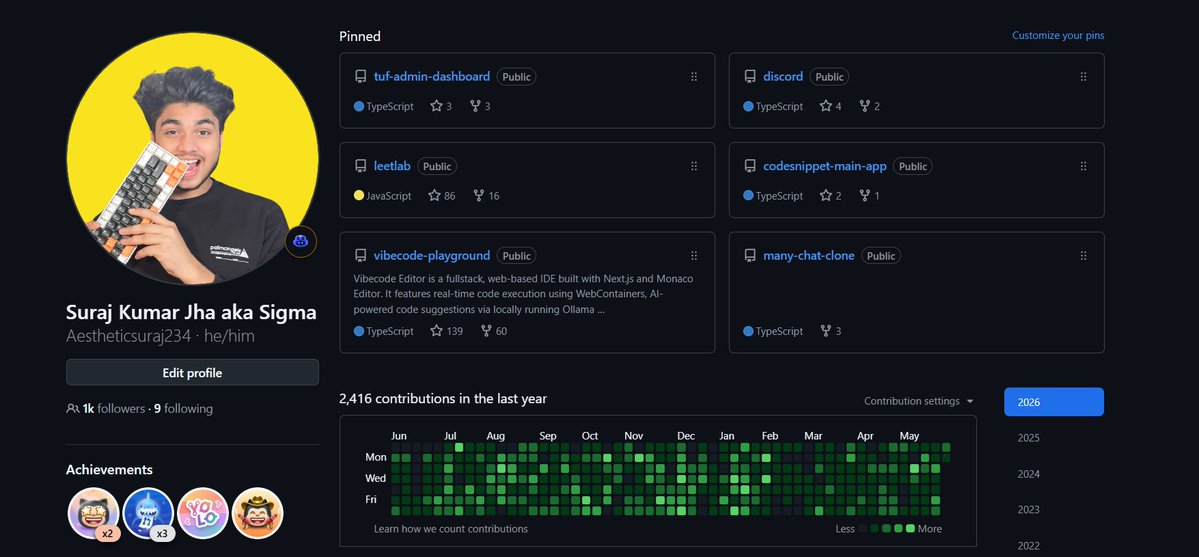 Suraj Jha tweet media