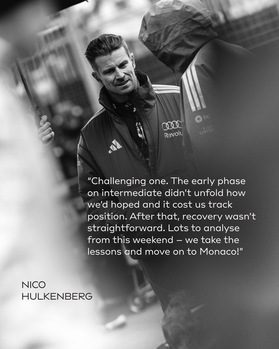 Audi Revolut F1 Team tweet media