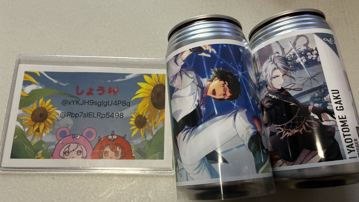 Pbp7slELRp5498's tweet photo. 交換　アイドリッシュセブン アイナナ サントリーラベル缶 TAG LIVE LABEL タグ 自販機

譲　大和　楽
求　陸　天

仙台手渡しor郵送
難しいとは思いますがご検討よろしくお願いします🙇🏻‍♀️ https://t.co/ERykYWgNml