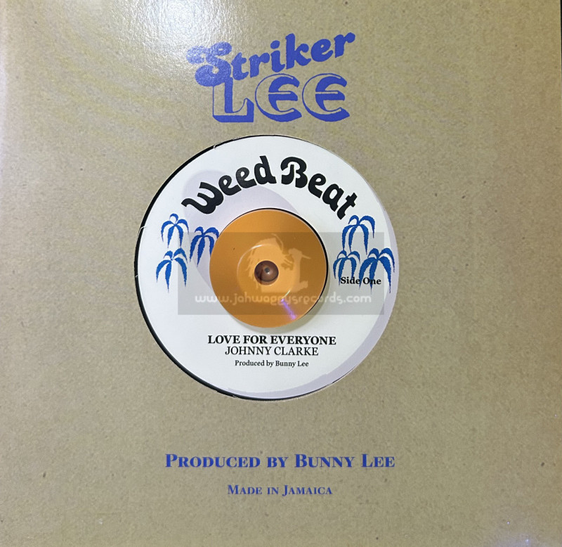 7” Johnny Clarke / The Aggrovators Peace WB059 Weed Beat Jamaica Vinyl /00080 Weed Beat-7